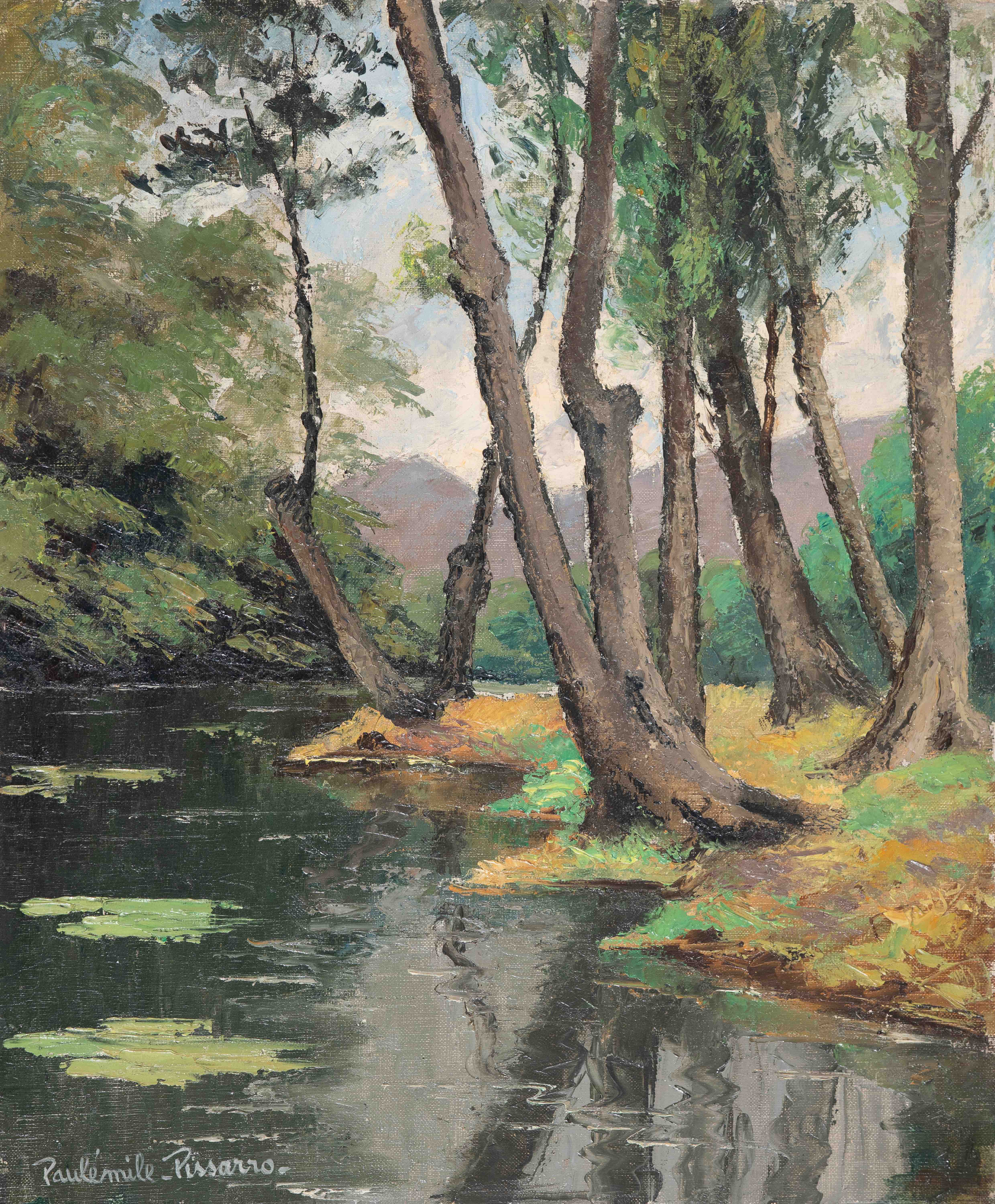 Paulémile Pissarro - L'Ile à Clécy